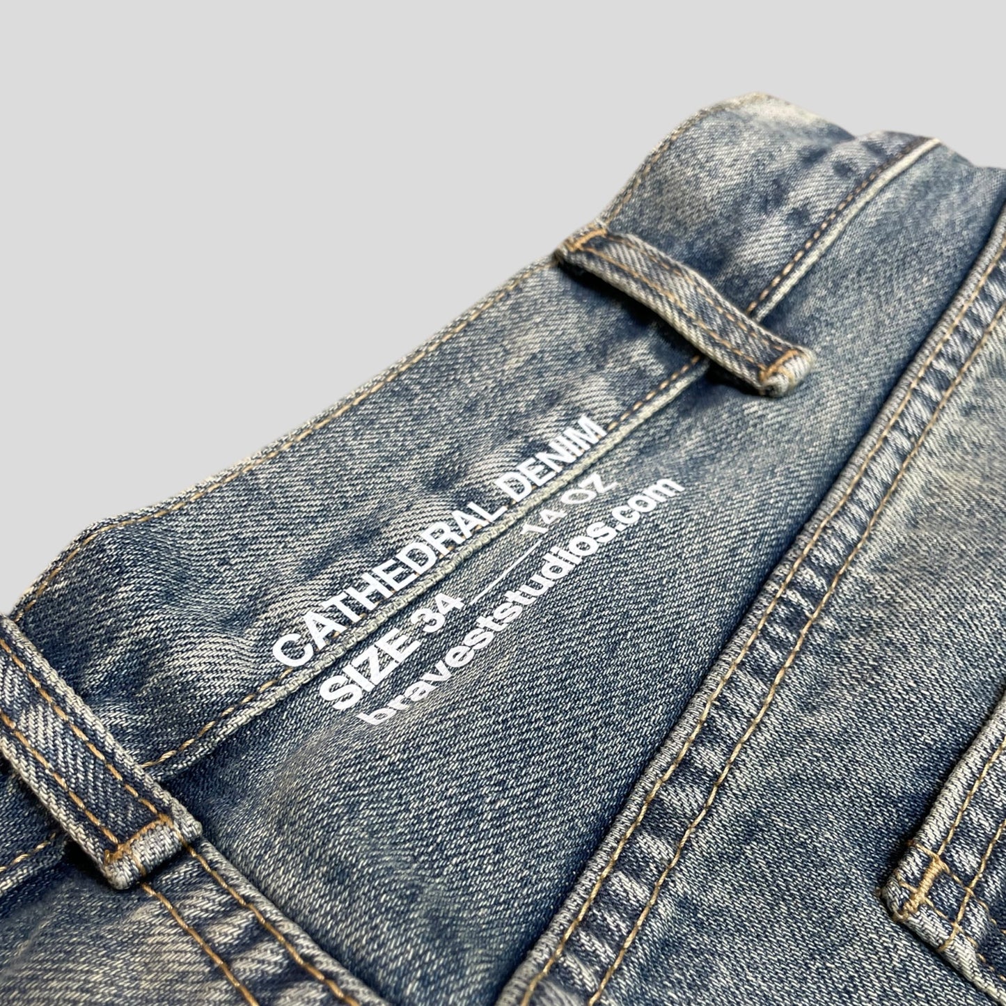 Bravest Studios Blue Cathedral Denim Jeans