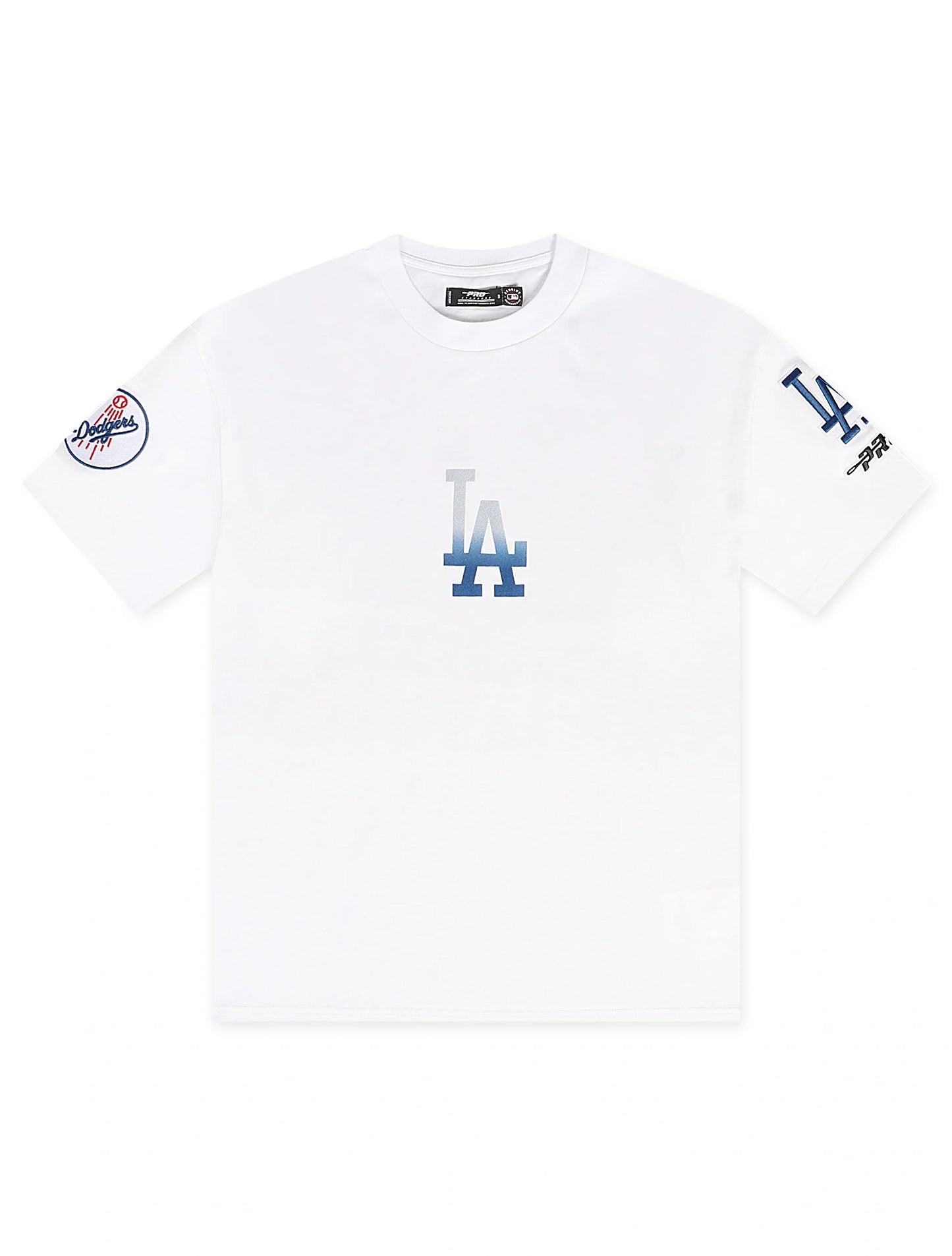 Pro Standard Los Angeles Dodgers Retro Stack Tee - White