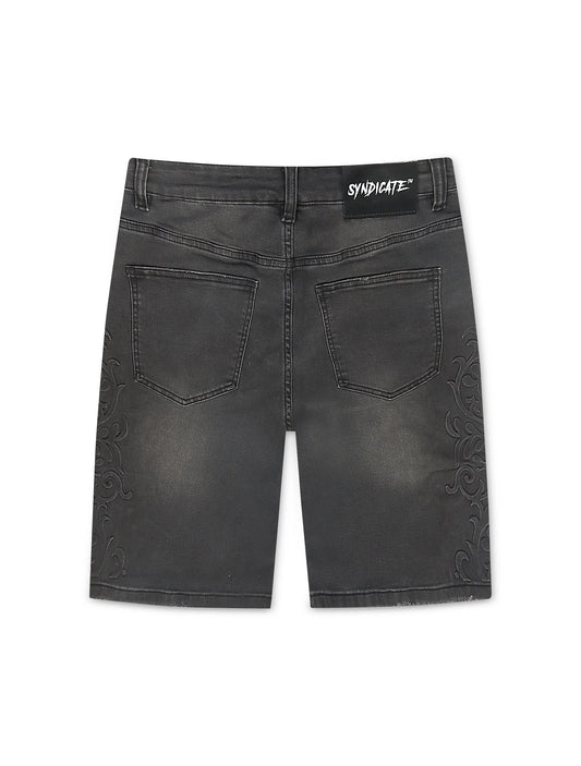 The Syndicate Legacy Shorts - Black Wash