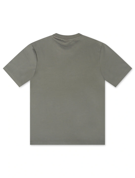 Boss Orange Interlock Tee - Open Gray
