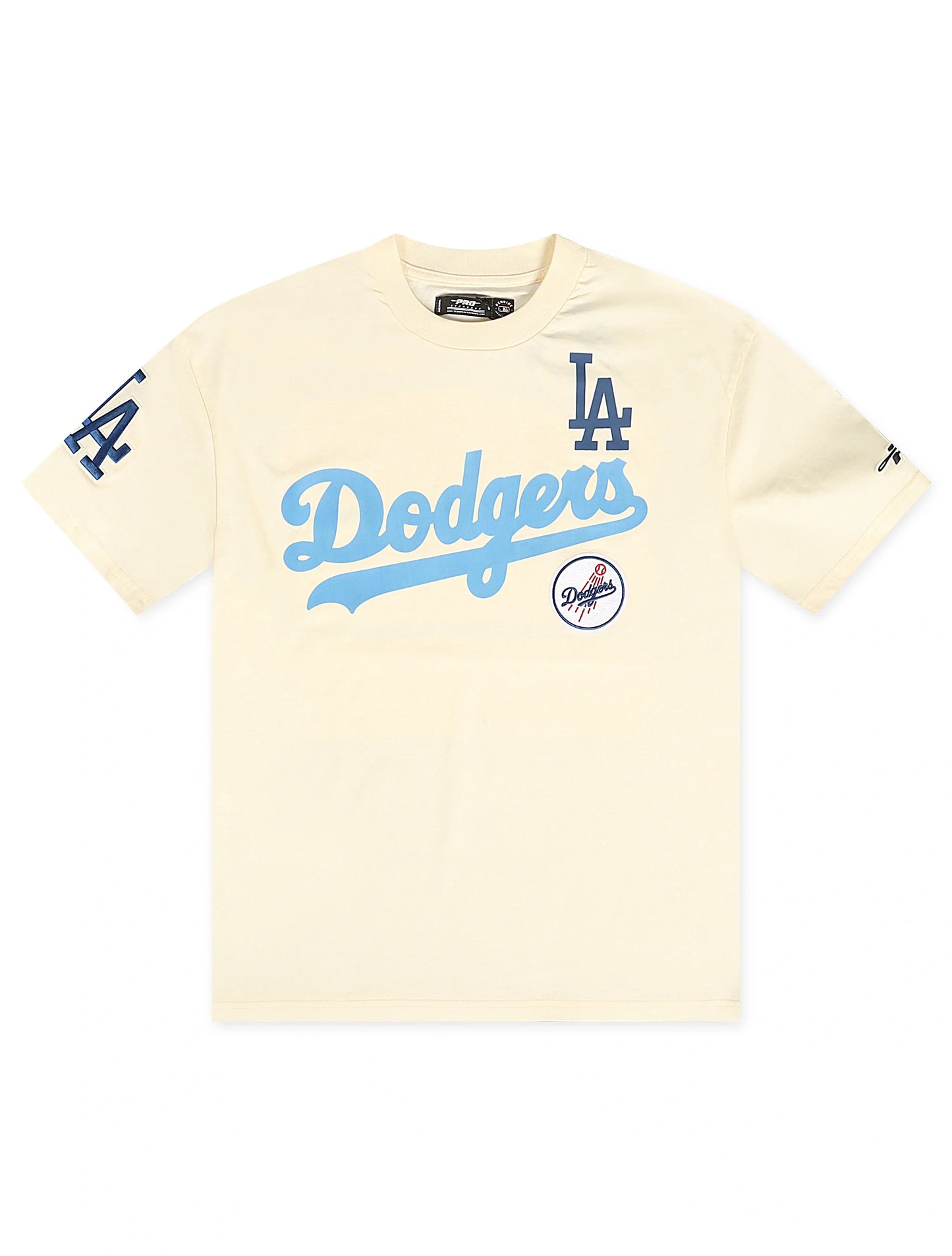 Pro Standard Los Angeles Dodgers Stadium Ticket Tee - Cream