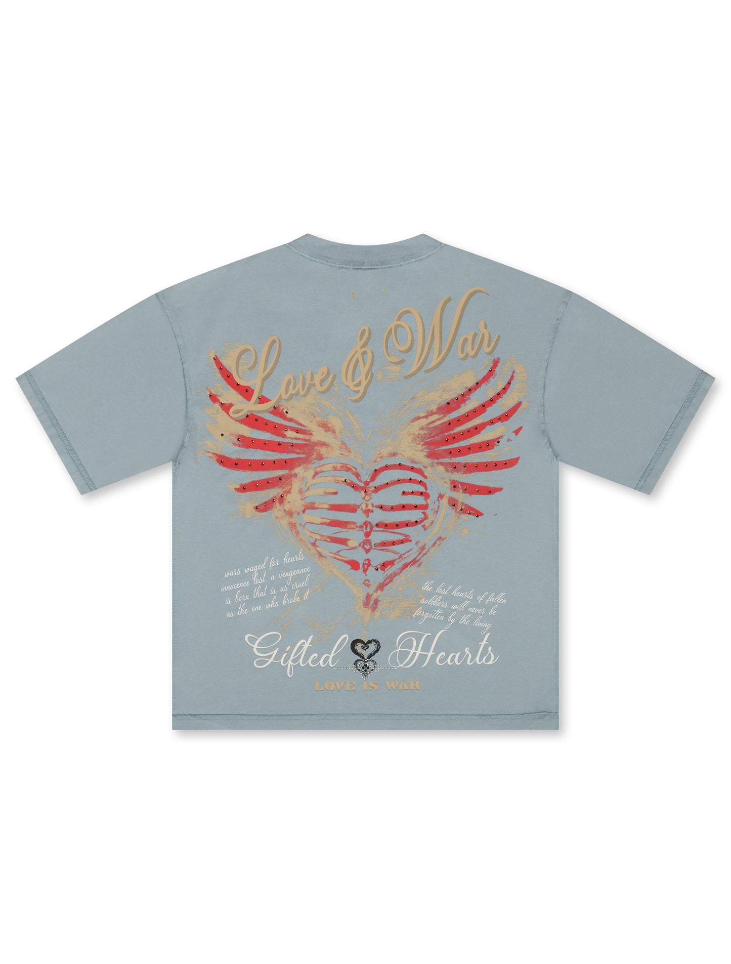 GFTD LA Hearts Tee - Blue