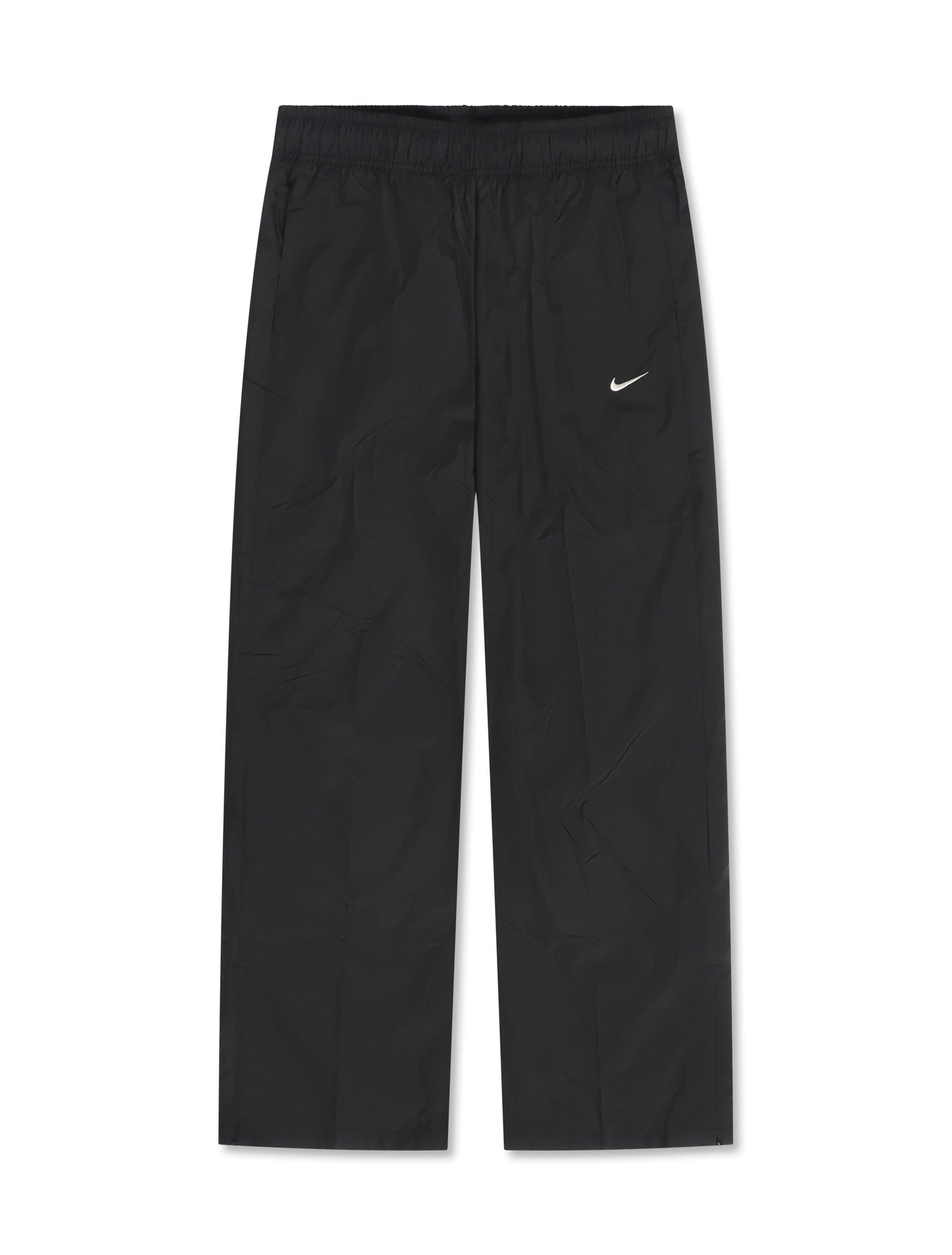 Nike Womens Mid-Rise Open Hem Pants - Black