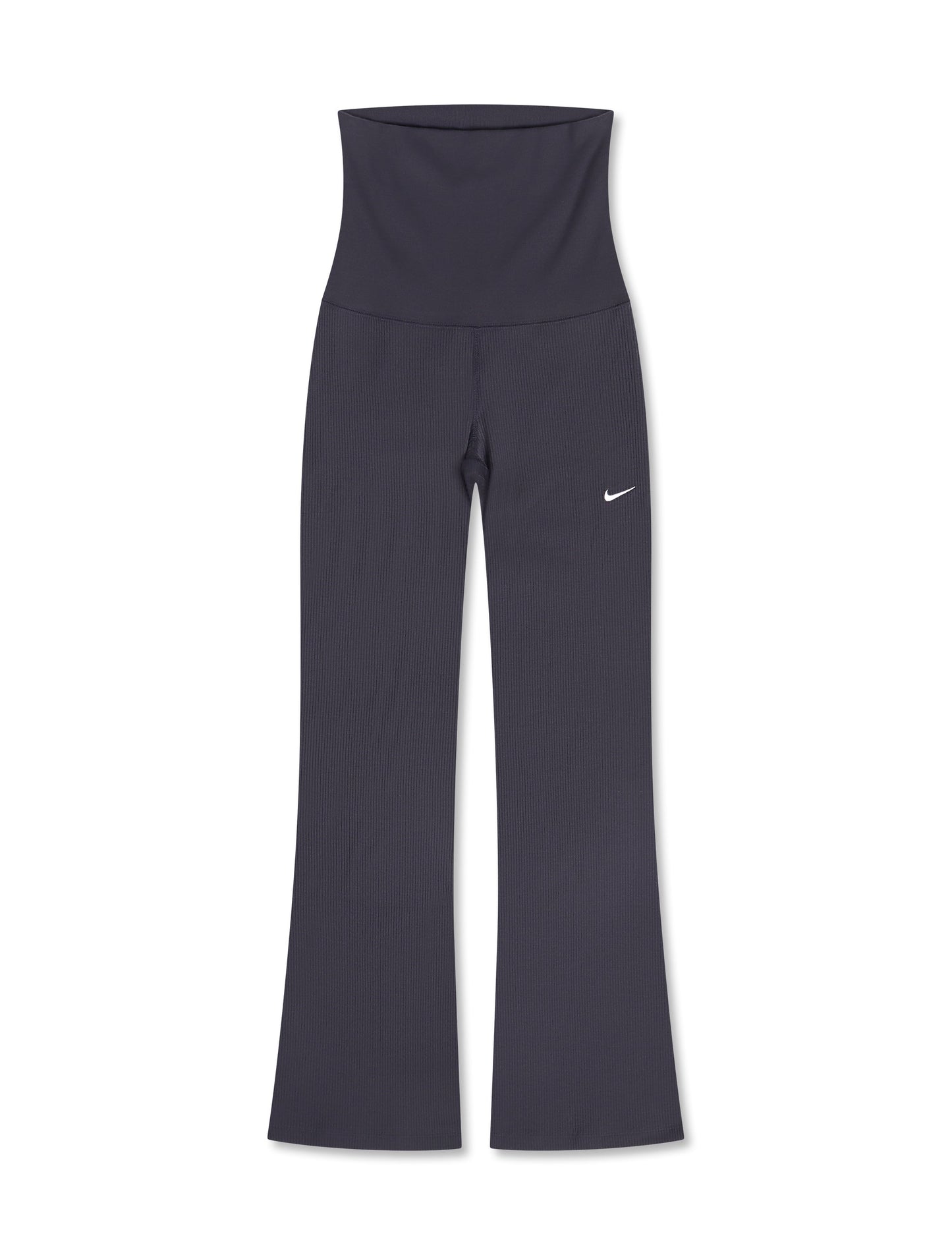 Nike Womens Chill Knit Mid-Rise Ribbed Pants - Gridon