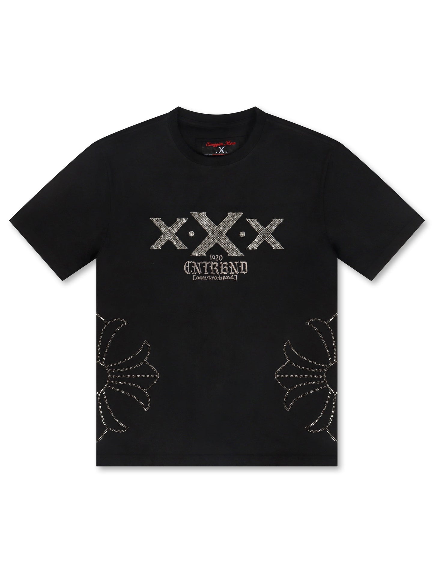 Smugglers Moon X Chain Knit Top - Black