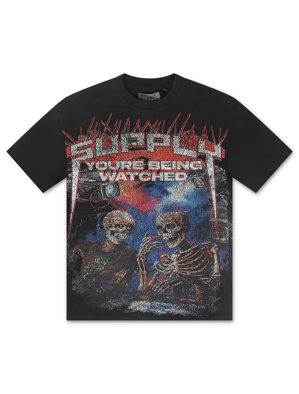 Supply West You Being Watched Tee - Black