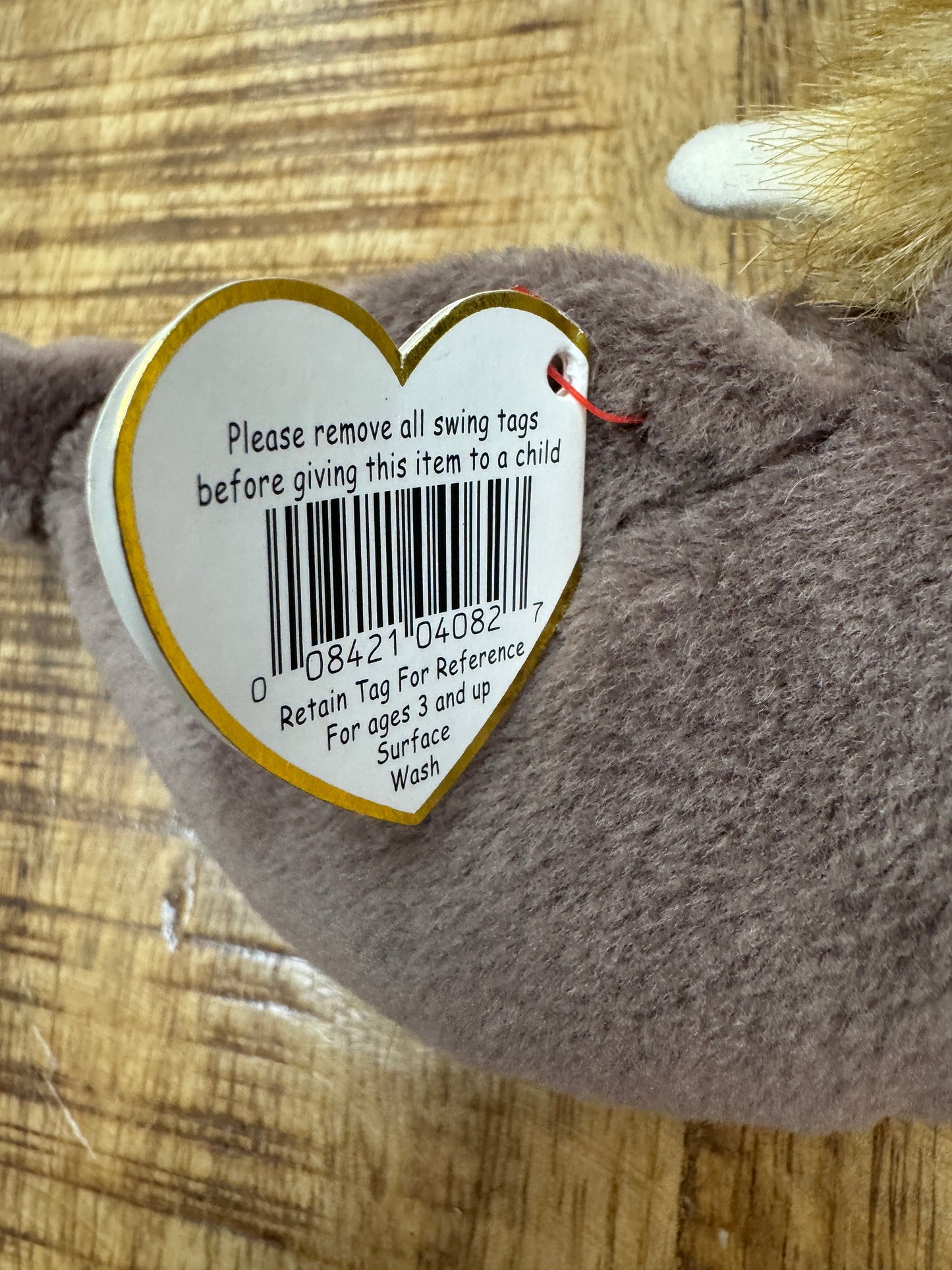 RARE VINTAGE TY Beanie Baby Jolly The Walrus Retired 1996 ☆☆ERRORS☆☆