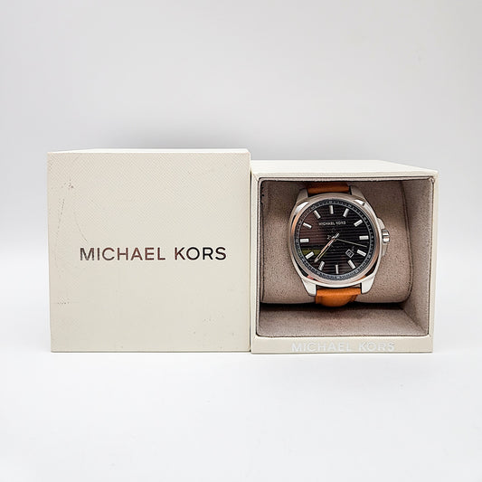 Michael Kors Men's Bryson Black Dial Watch, 42mm