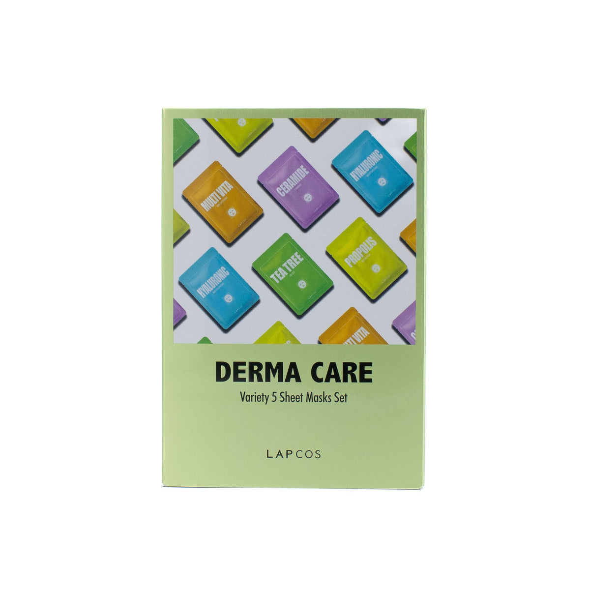 LAPCOS Derma Care 5 Sheet Masks Set - New