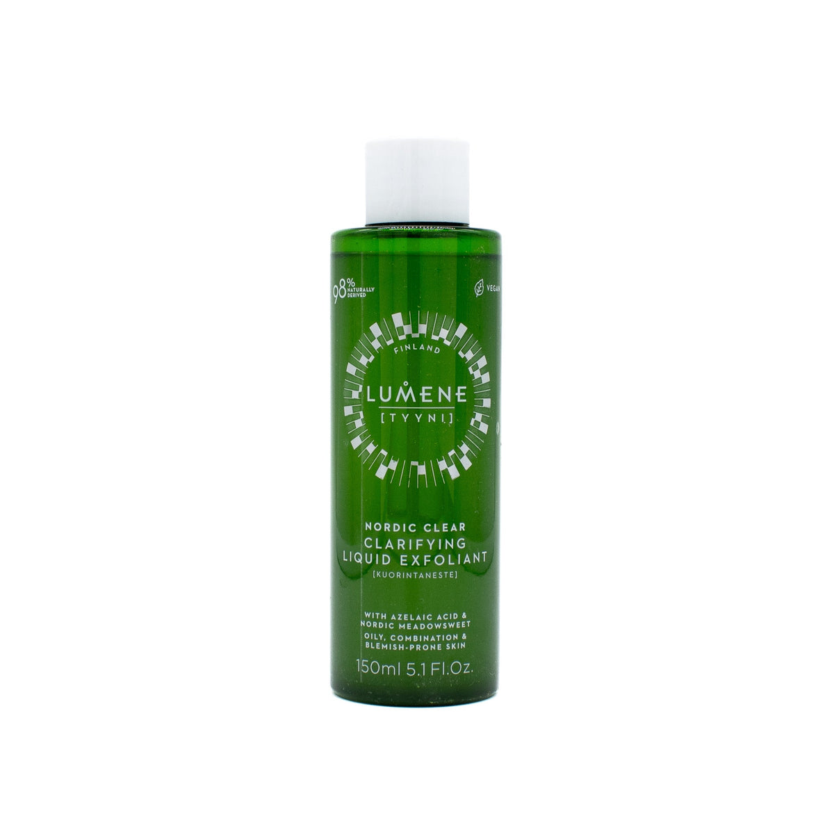 LUMENE Nordic Clear Tyyni Clarifying Liquid Exfoliant 5.1oz - New