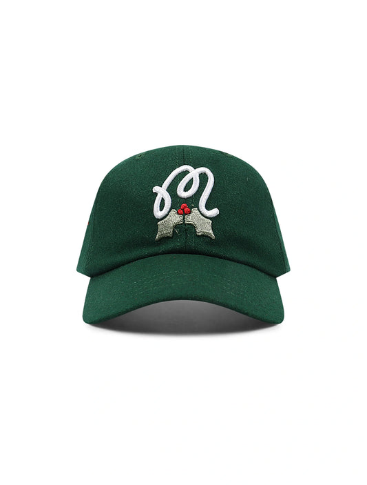 Malbon Mistleflow Dad Hat - Green