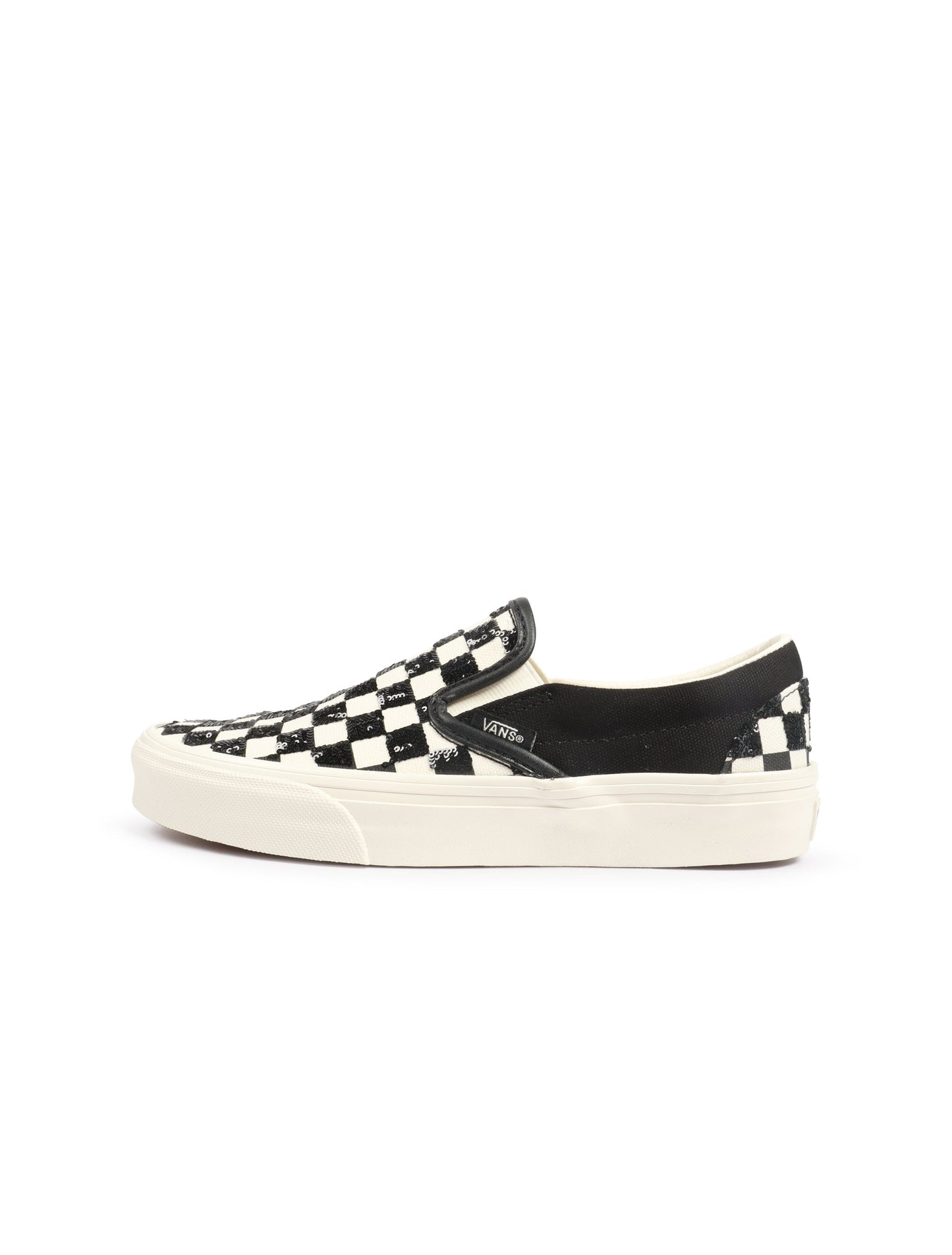 Vans Big Kids Classic Slip-On Beaded - Checkerboard