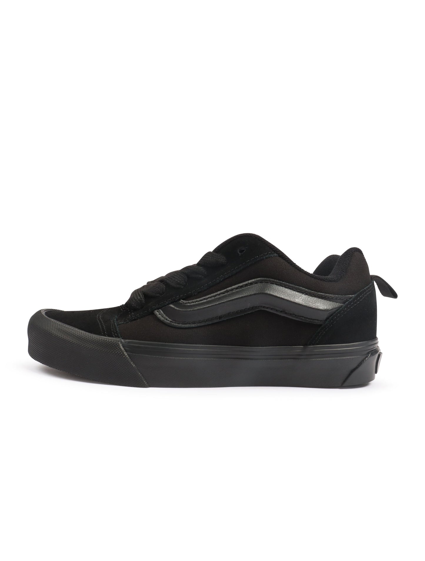 Vans Mens Knu Skool Suede Canvas - Triple Black
