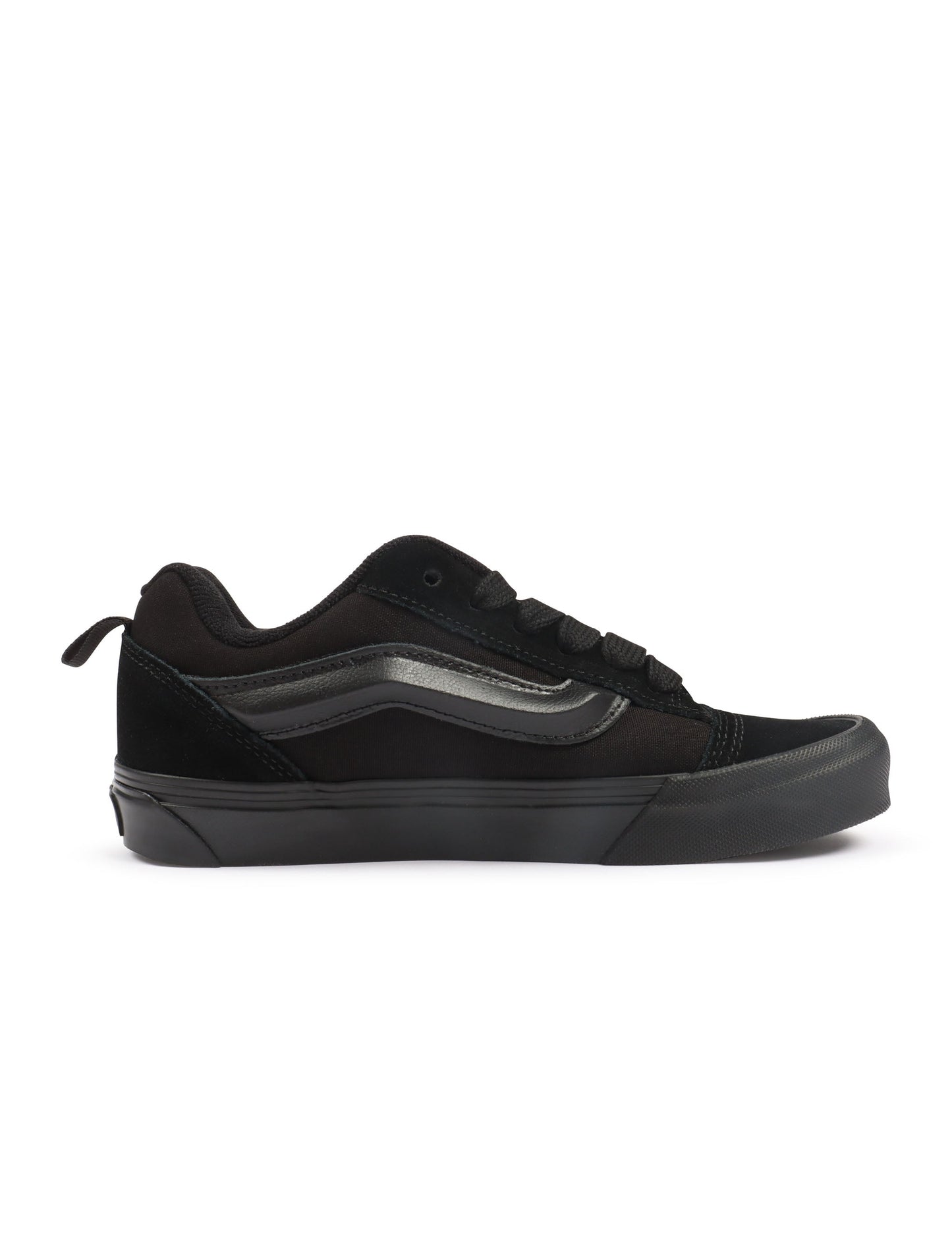 Vans Mens Knu Skool Suede Canvas - Triple Black
