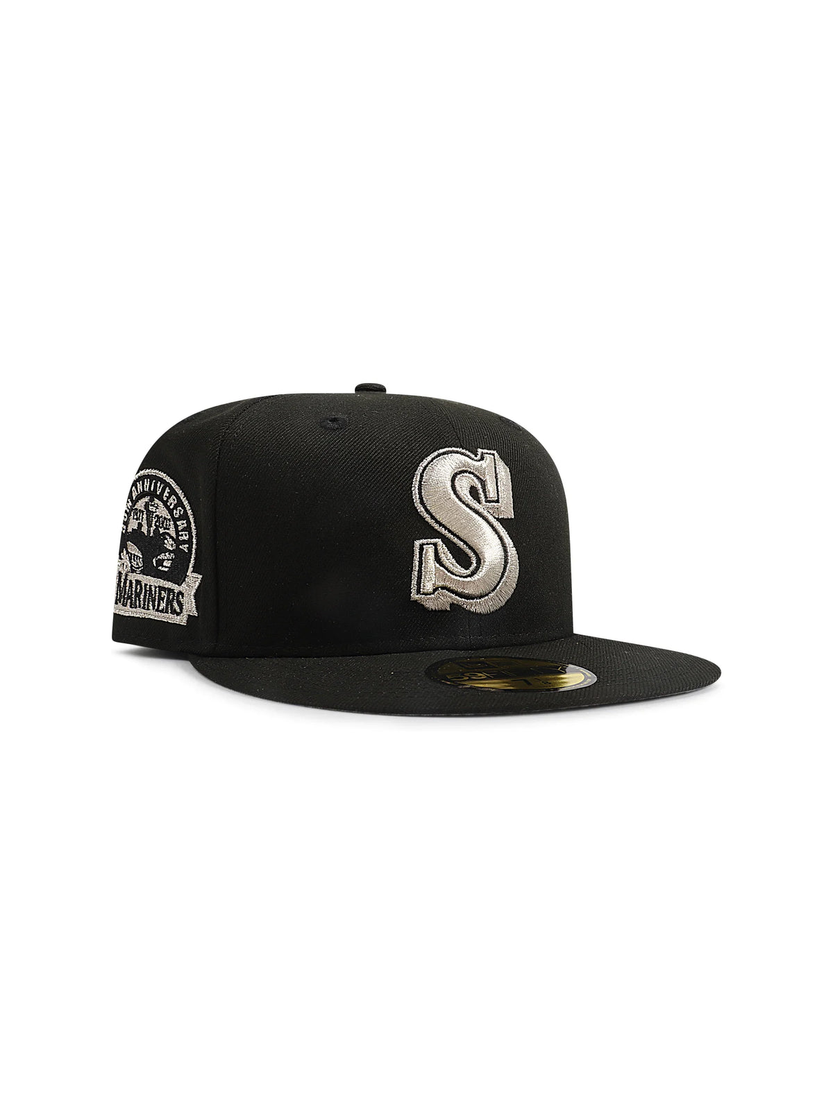 New Era 5950 Seattle Mariners 30th Anniversary Hat - Black
