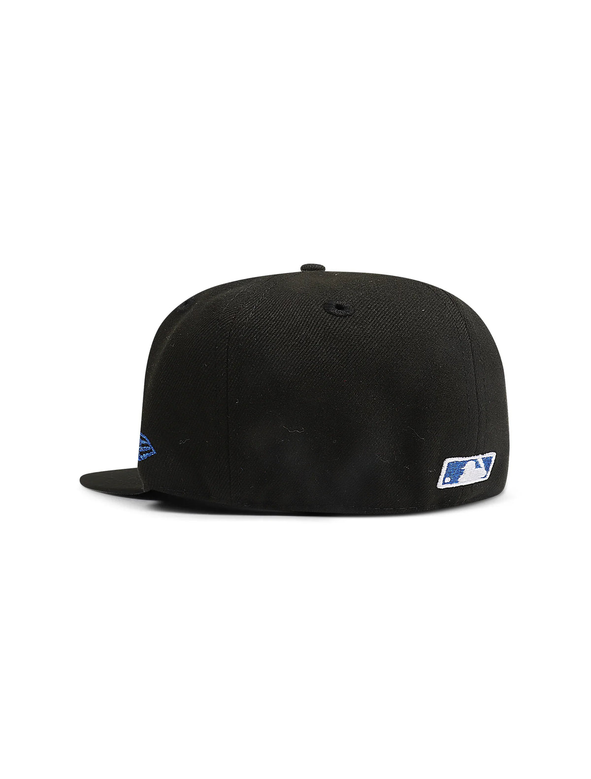 New Era 5950 LA Dodgers Side Logo Hat - Black/Royal