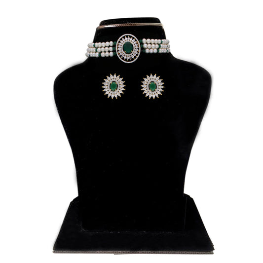 J Pearls Lipika Pearl Choker - Real Pearl Jewelry