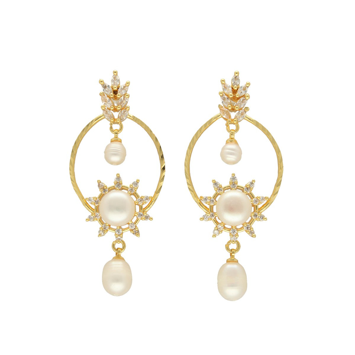 J Pearls Kashika Pearl Earrings
