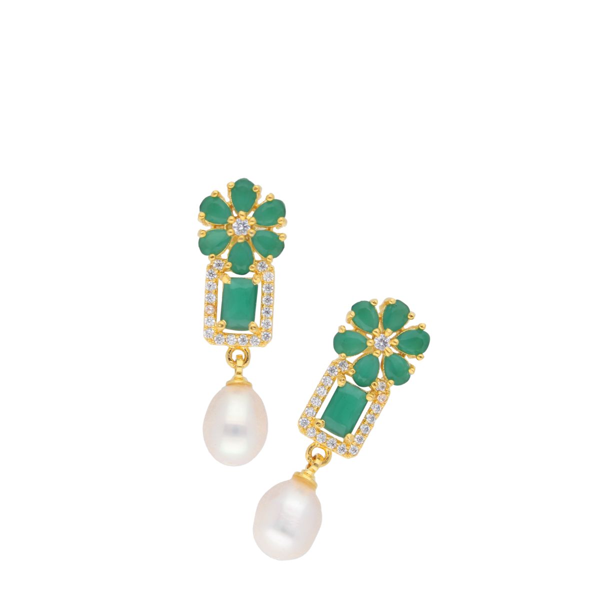 J Pearls Baani Pearl Earrings - Real Pearl Jewelry