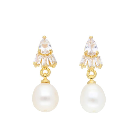 J Pearls Bagesri Pearl Earrings - Real Pearl Jewelry