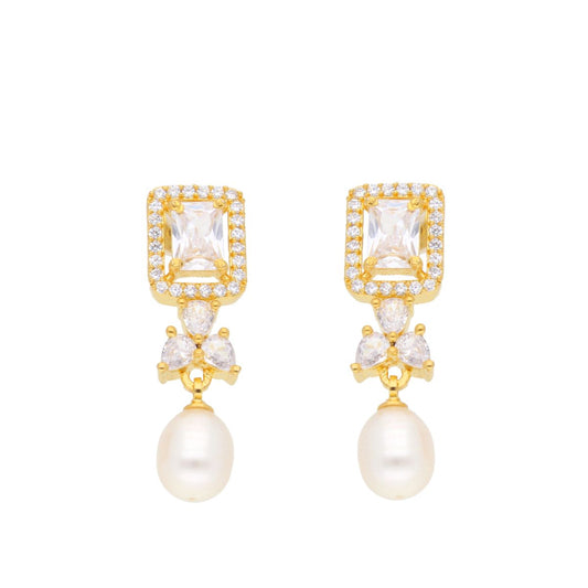 J Pearls Hiya Pearl Earrings - Real Pearl Jewelry