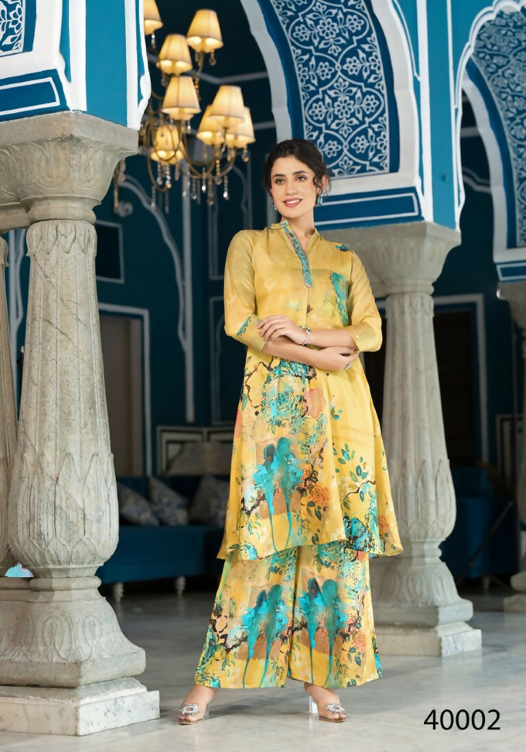Designer Stylish Mehandi Pure Muslin Stitched Suit - Apoorva