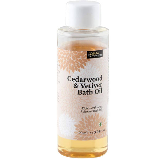 Bipha Ayurveda Cedarwood & Vetiver Bath Oil