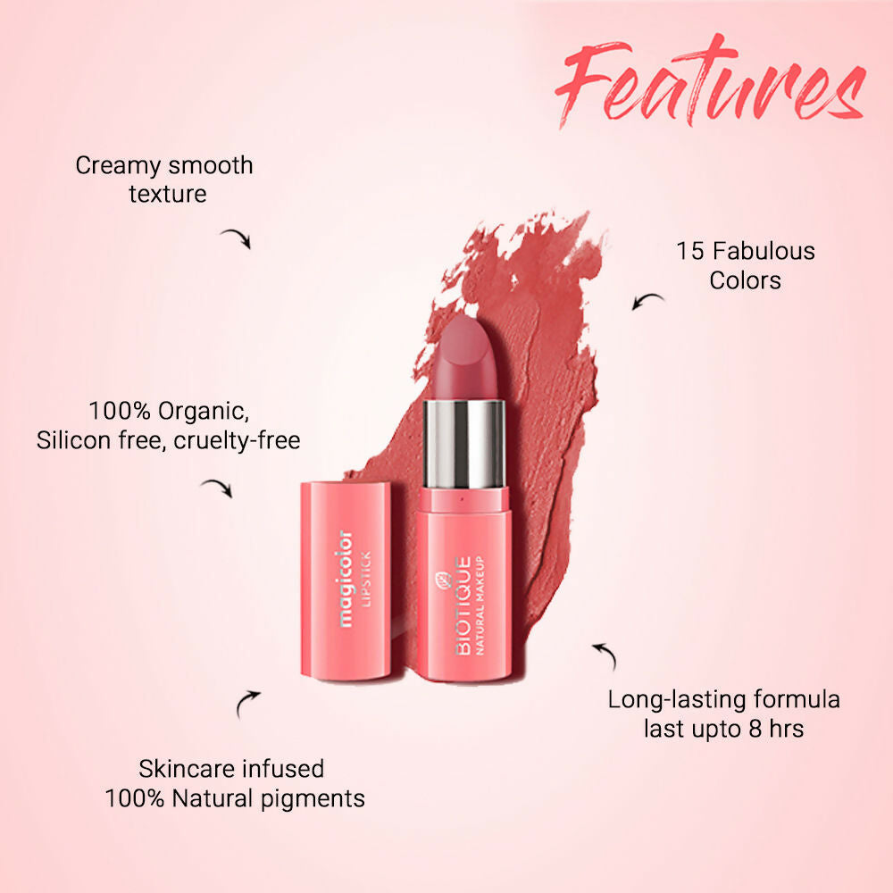 Biotique Magicolor Lipstick - Very Moody