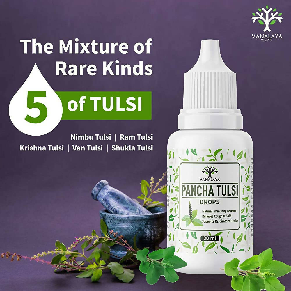 Vanalaya Panch Tulsi Drops
