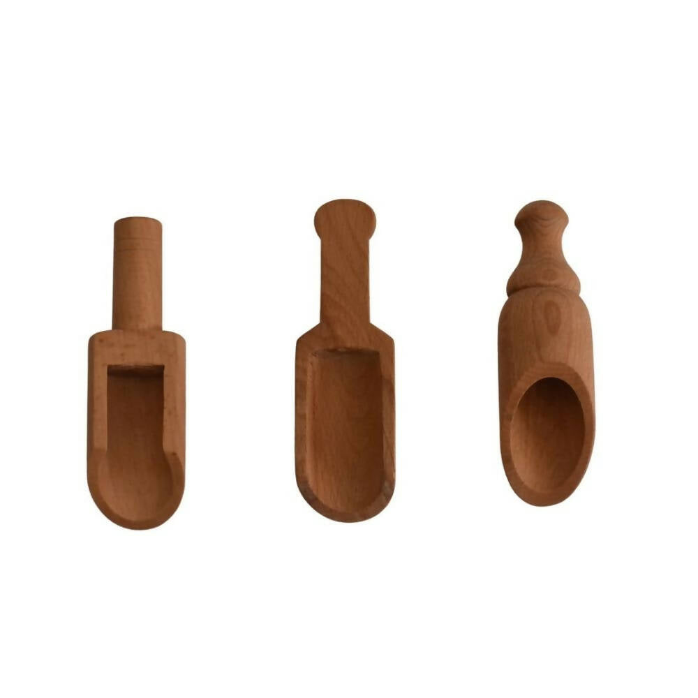 Nesta Toys Sensory Wooden Toy Set with Montessori Tray - Beech Wood