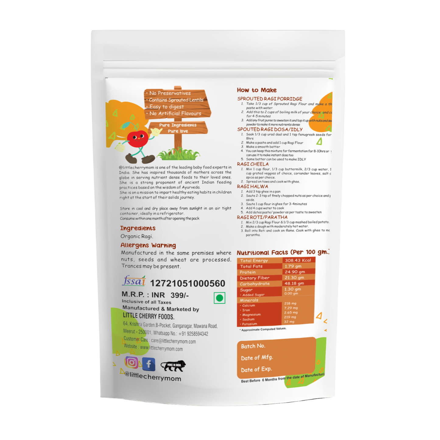 Littlecherrymom All In One Flour Combo