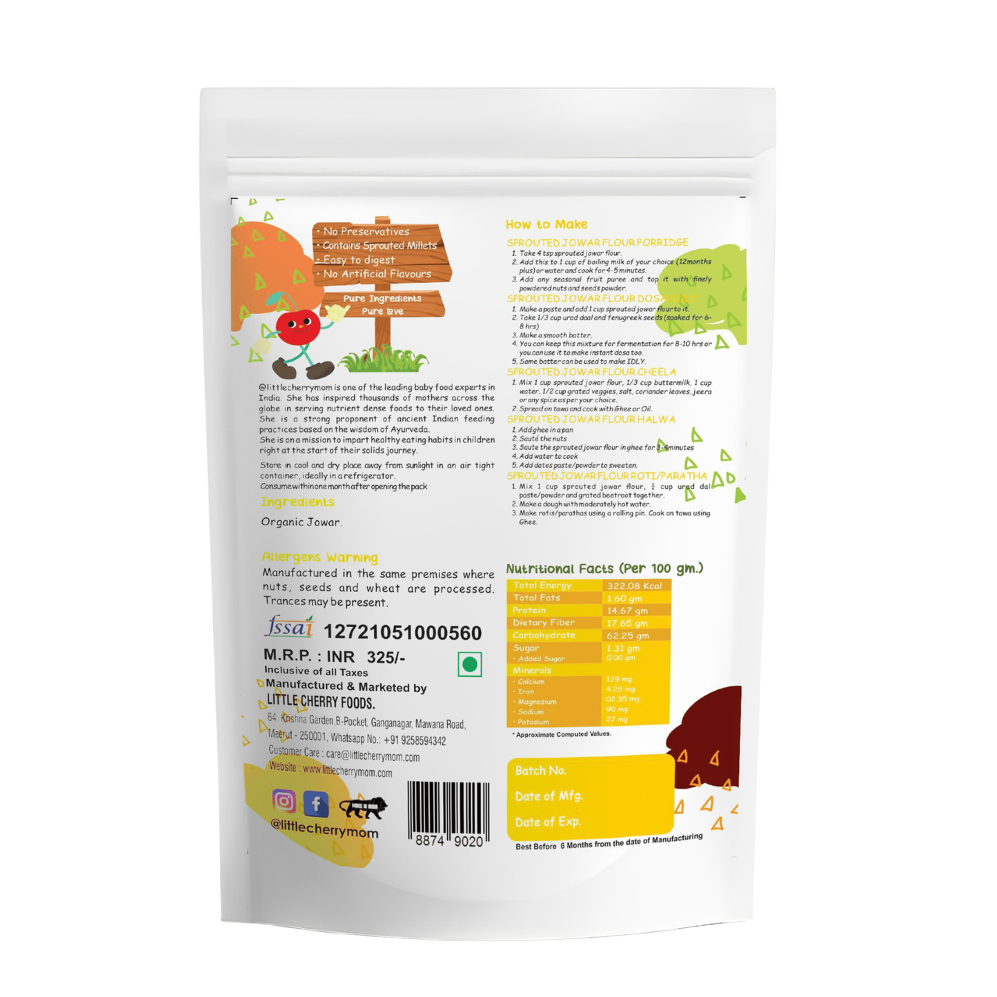 Littlecherrymom All In One Flour Combo