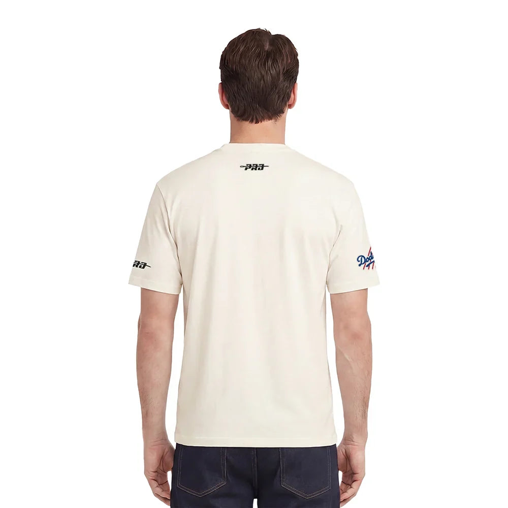 Pro Standard Dodgers Original Players Tee - Eggshell