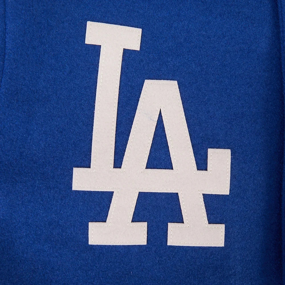 Pro Standard Los Angeles Dodgers First Team Wool Varsity Jacket - Dodger Blue
