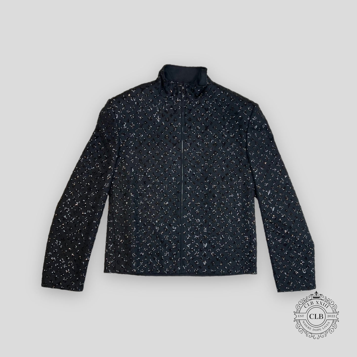LOUIS VUITTON EVENING BLOUSON - BLACK