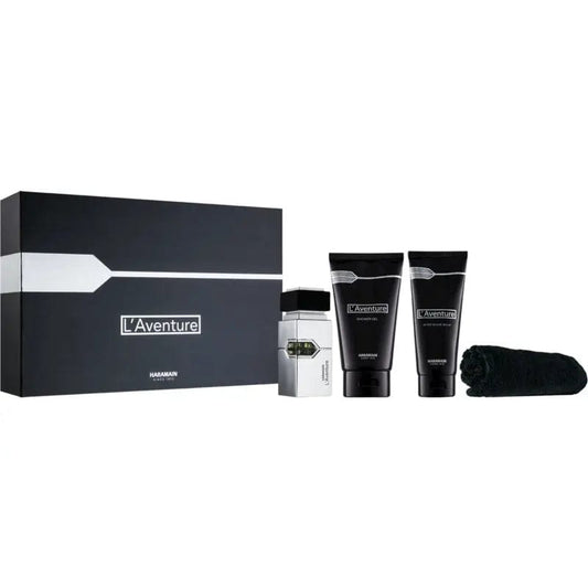 L'Aventure Set 4p For MEn 1.0oz Eau De Parfum Spray