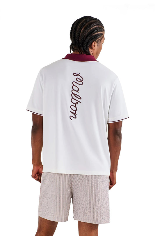 Malbon Barrio Polo - Bright White