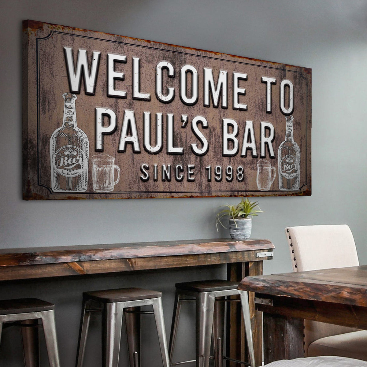 Bar Sign III