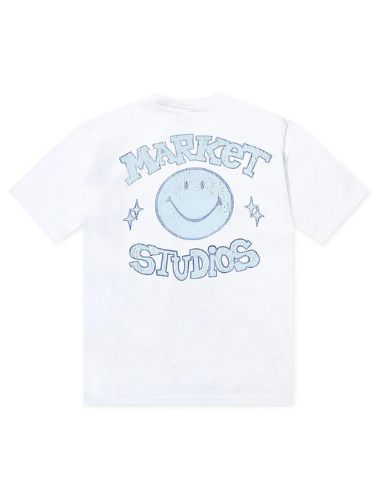 Market StudiosSmiley Old School Tee - White