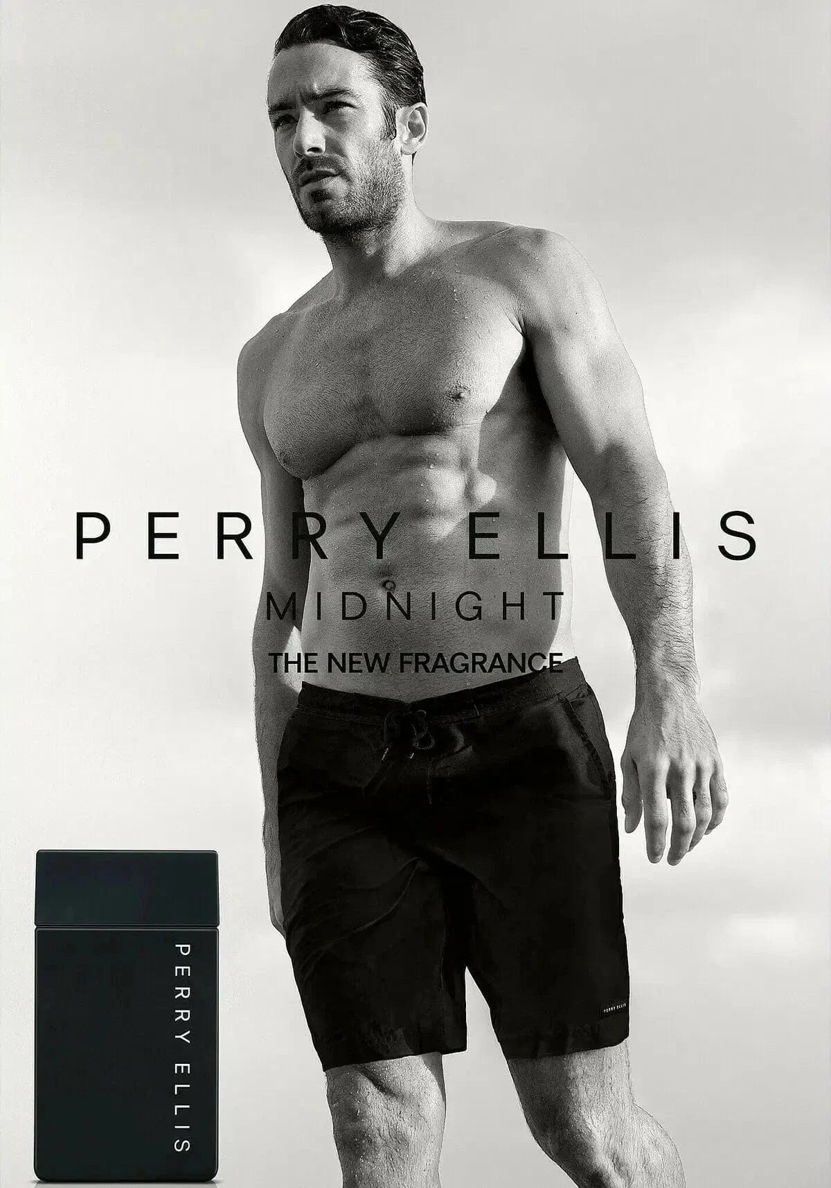Midnight By Perry Ellis For Men 3.4oz EDT Spray