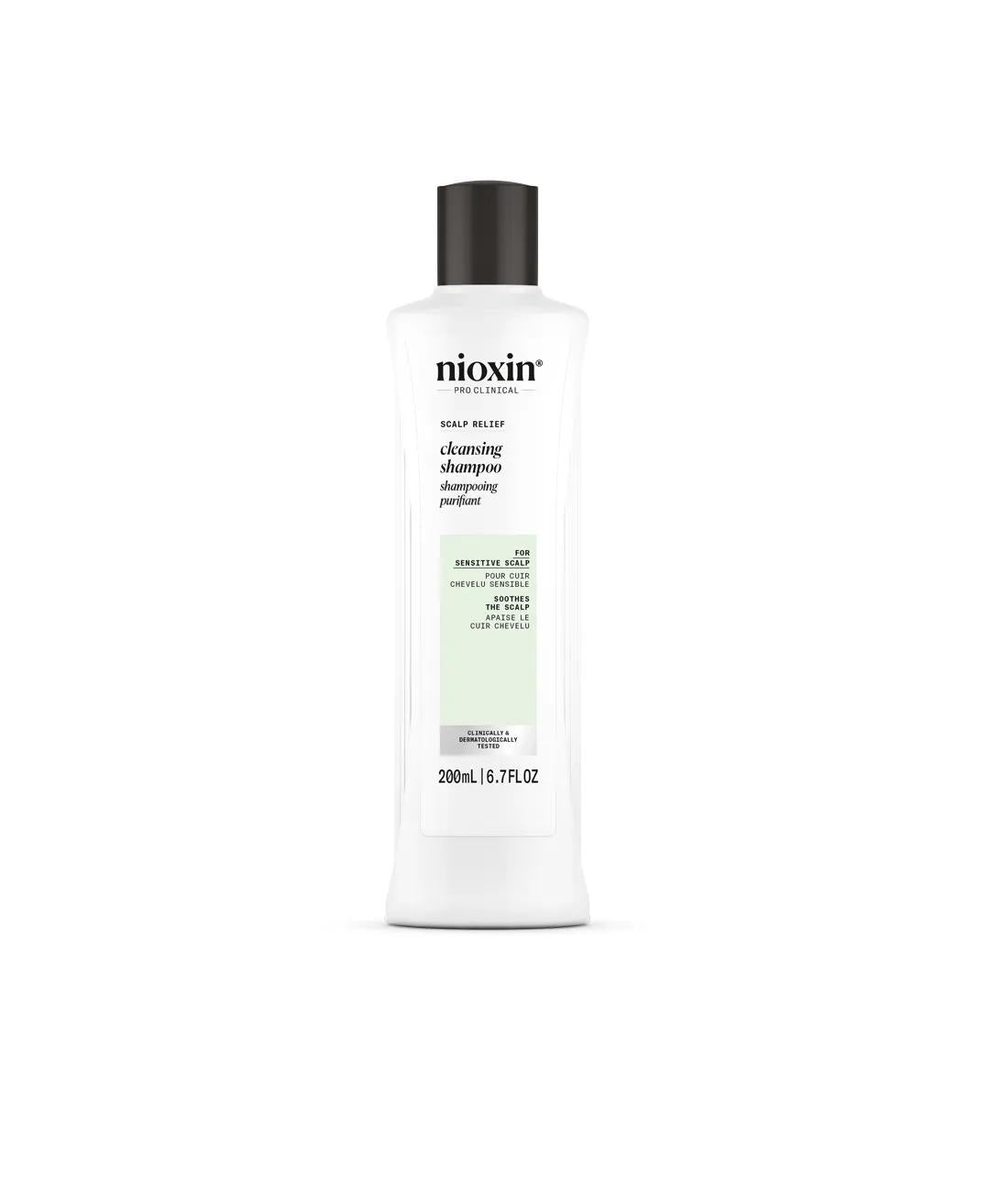Nioxin Scalp Relief Cleanser For Sensitive Scalp Shampoo 6.7 Oz