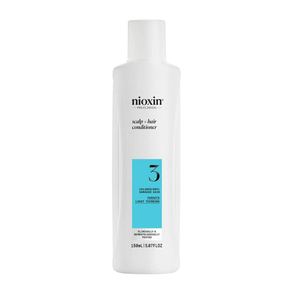 Nioxin System 3 Scalp Therapy Conditioner for Light Thinning Colored Hair 1 Liter/33.8 oz