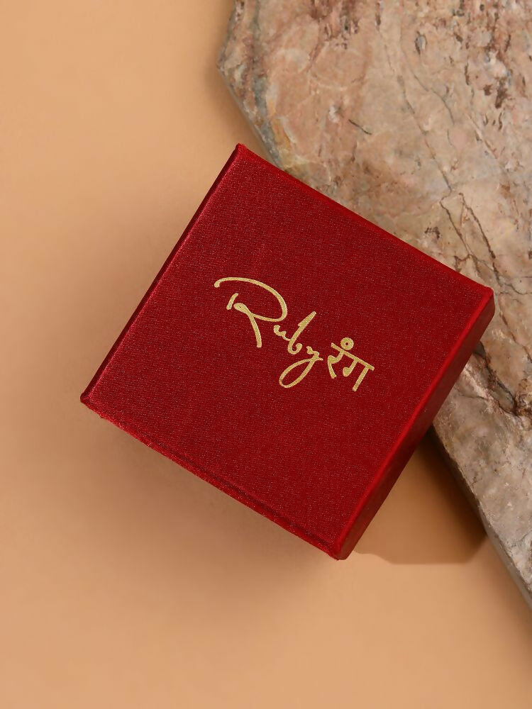Natural Stones Earrings and Necklace set - Ruby Raang