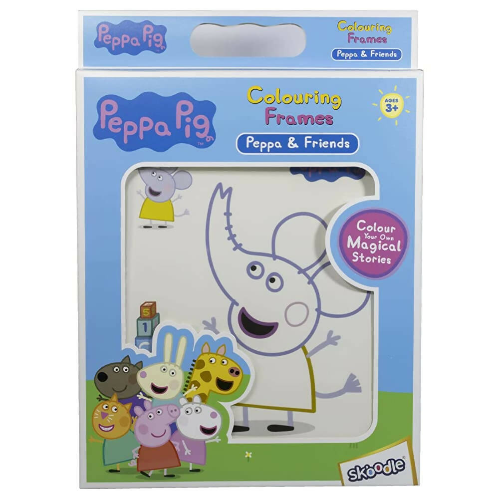 Skoodle Peppa & Friends Coloring Frames