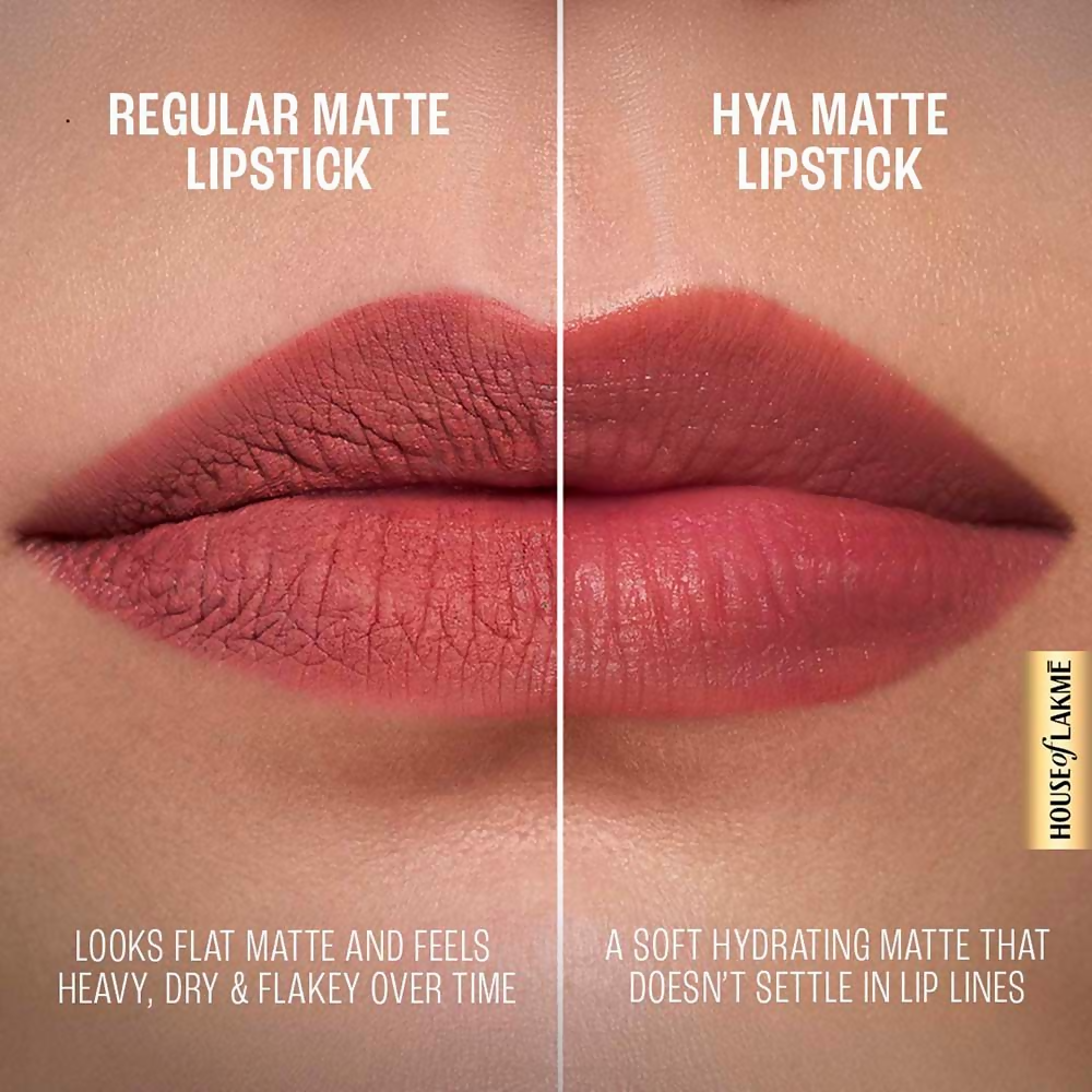 Lakme 9to5 Hya Matte Lipstick - Team Toffee