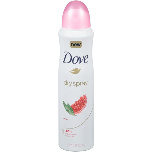 Dove Advanced Care Dry Spray Antiperspirant Deodorant Revive, 3.8 Oz