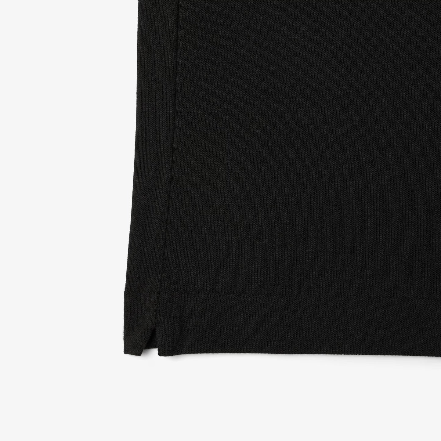 Lacoste Mens Light Pique Polo - Black