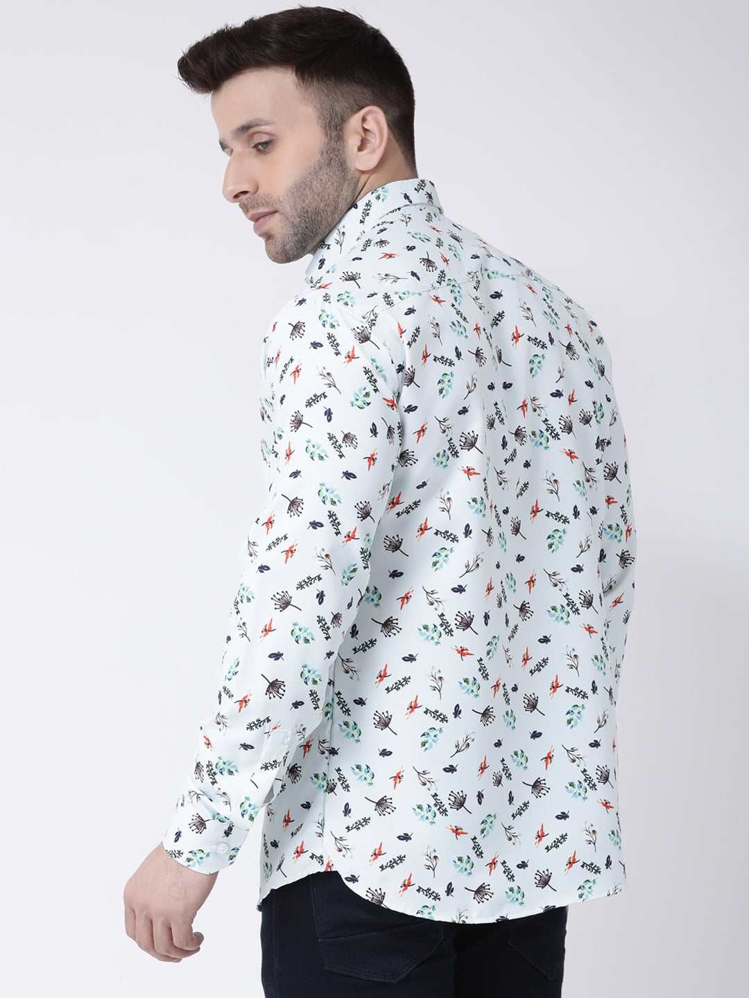 RIAG Multi color Men's Full Sleeves Printed Shirt