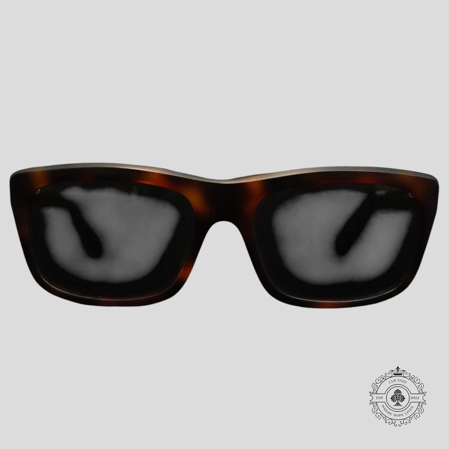 Chrome Hearts Mydixadryll Sunglasses in Matte Tortoise/Silver