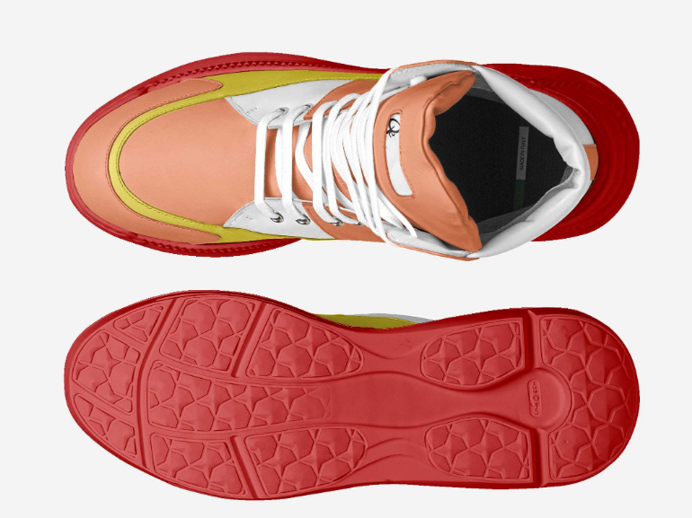QE AG7s Hi Cut Sneakers